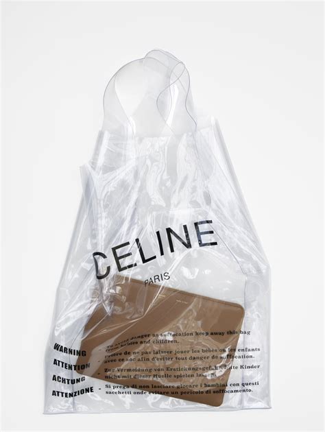 celine 590 shopping bag|Celine x Nordstrom Plastic Bag .